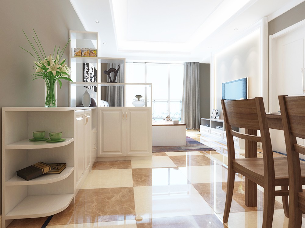 Modern minimalist guest dining DZK008