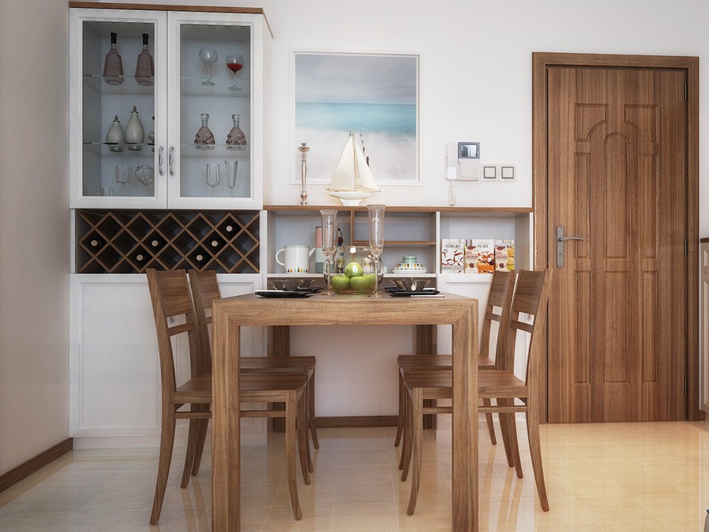 Modern minimalist guest dining DZK006