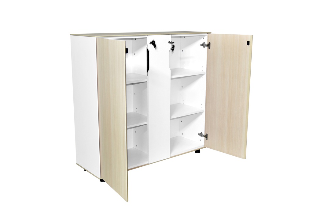 Wood Lever Arch Cabinet