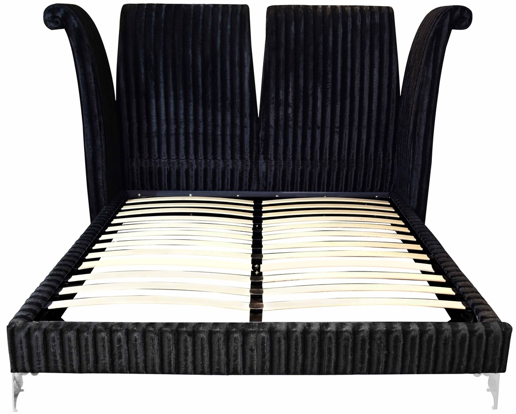 King/Queen Bed Excl. Mattress