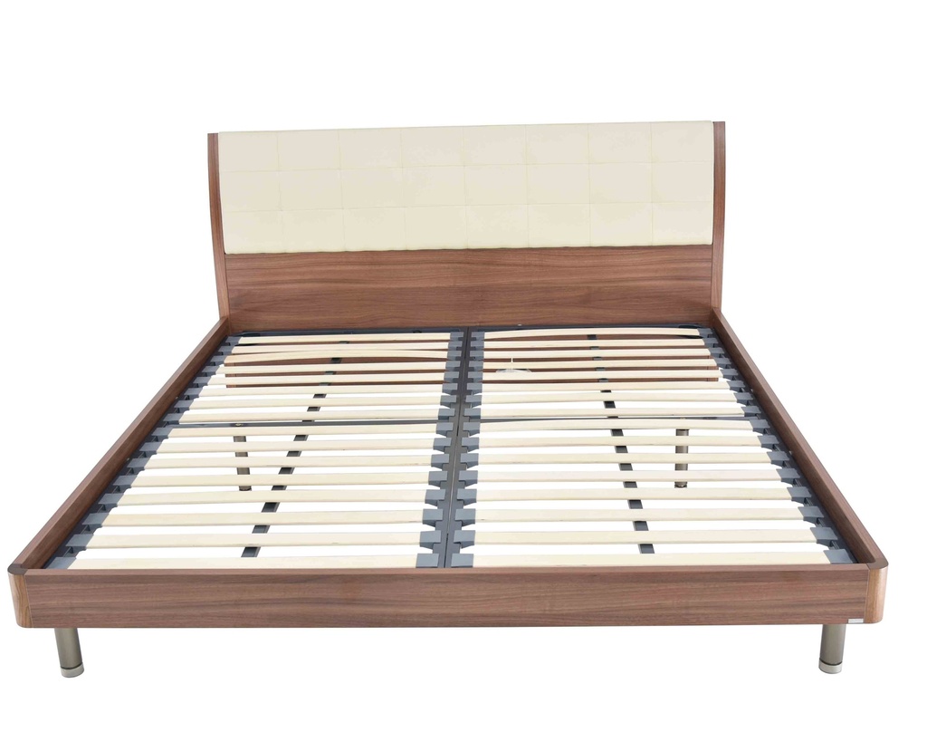 King/Queen Bed Excl. Mattress