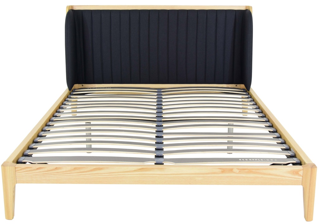 King/Queen Bed Excl. Mattress