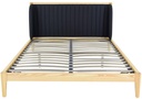 King/Queen Bed Excl. Mattress