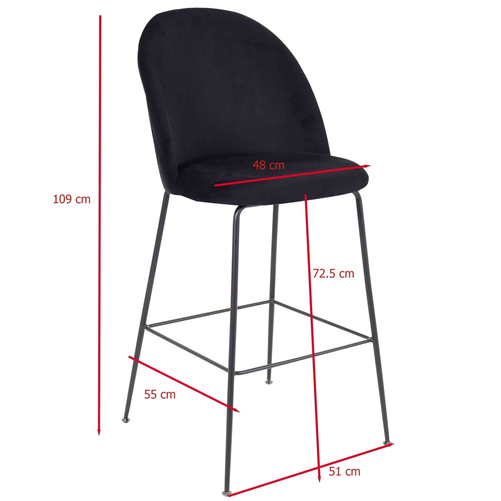 Bar Height > 70cm