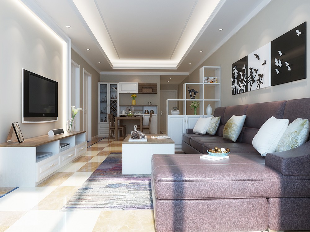 Modern minimalist guest dining DZK008